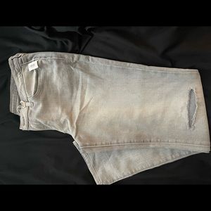 Distressed old navy boyfriend straight jeans